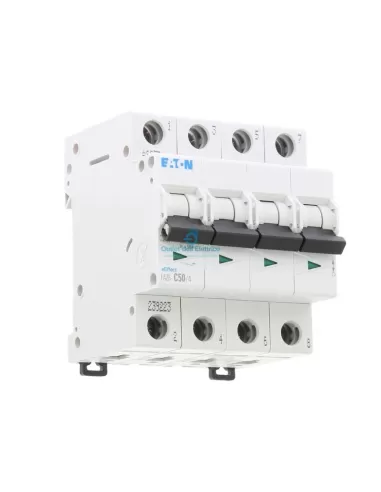 Eaton Faz6-c50/4 6ka 4p c 50a circuit breaker